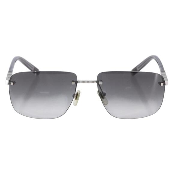 LOUIS VUITTON Sunglasses plastic Black LV Auth BA7832